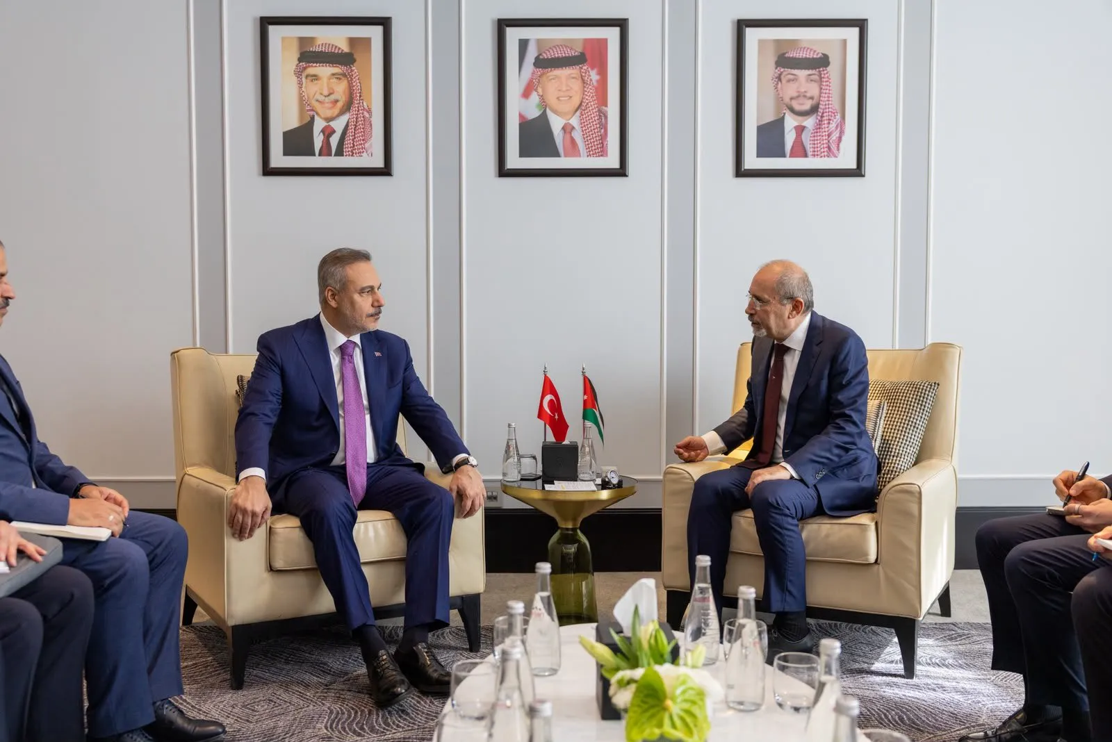 Dışişleri Bakanı Hakan Fidan Amman'da diplomatik temaslarda bulundu