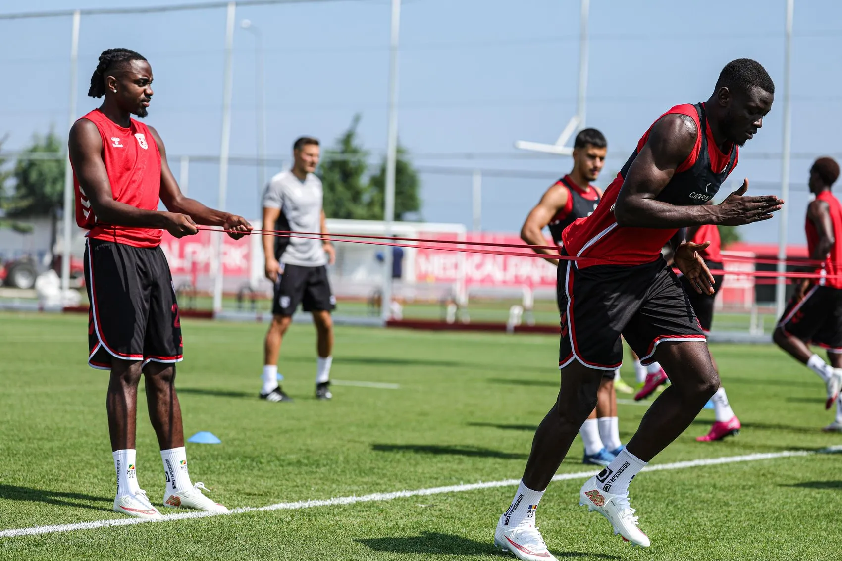 Samsunspor yeni sezon için tempoyu artırıyor