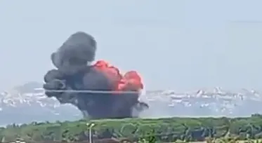 Yalova semalarında eğitim uçuşundaki F-16 yere çakıldı