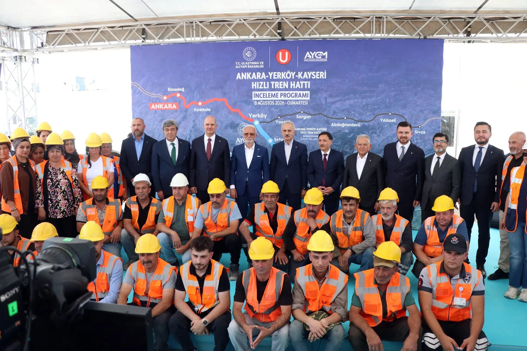 Kayseri Ankara yolculuğu 1 saat 45 dakikaya iniyor
