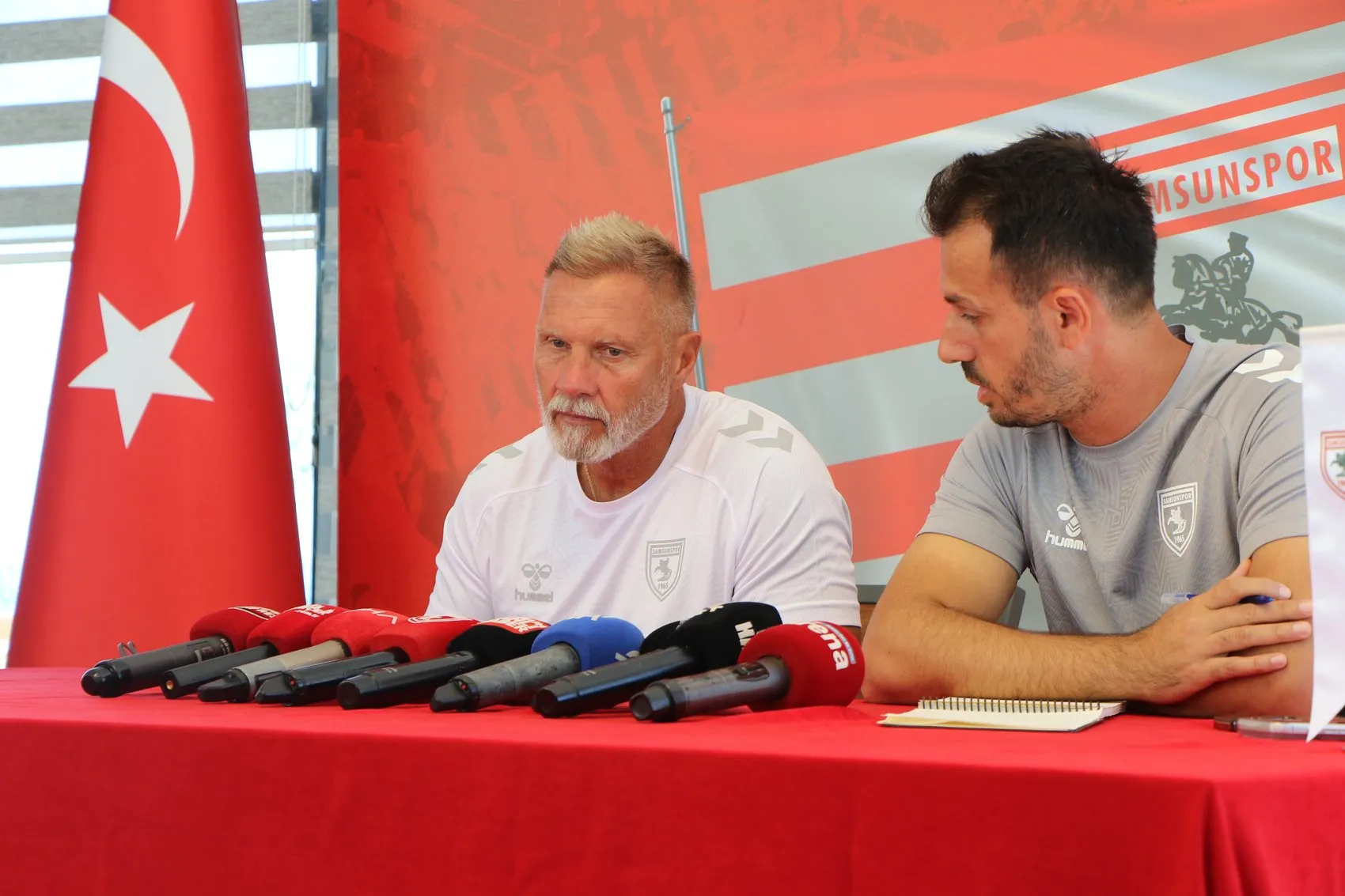 Samsunspor Teknik Direktörü Fink yeni sezon hedefini koydu