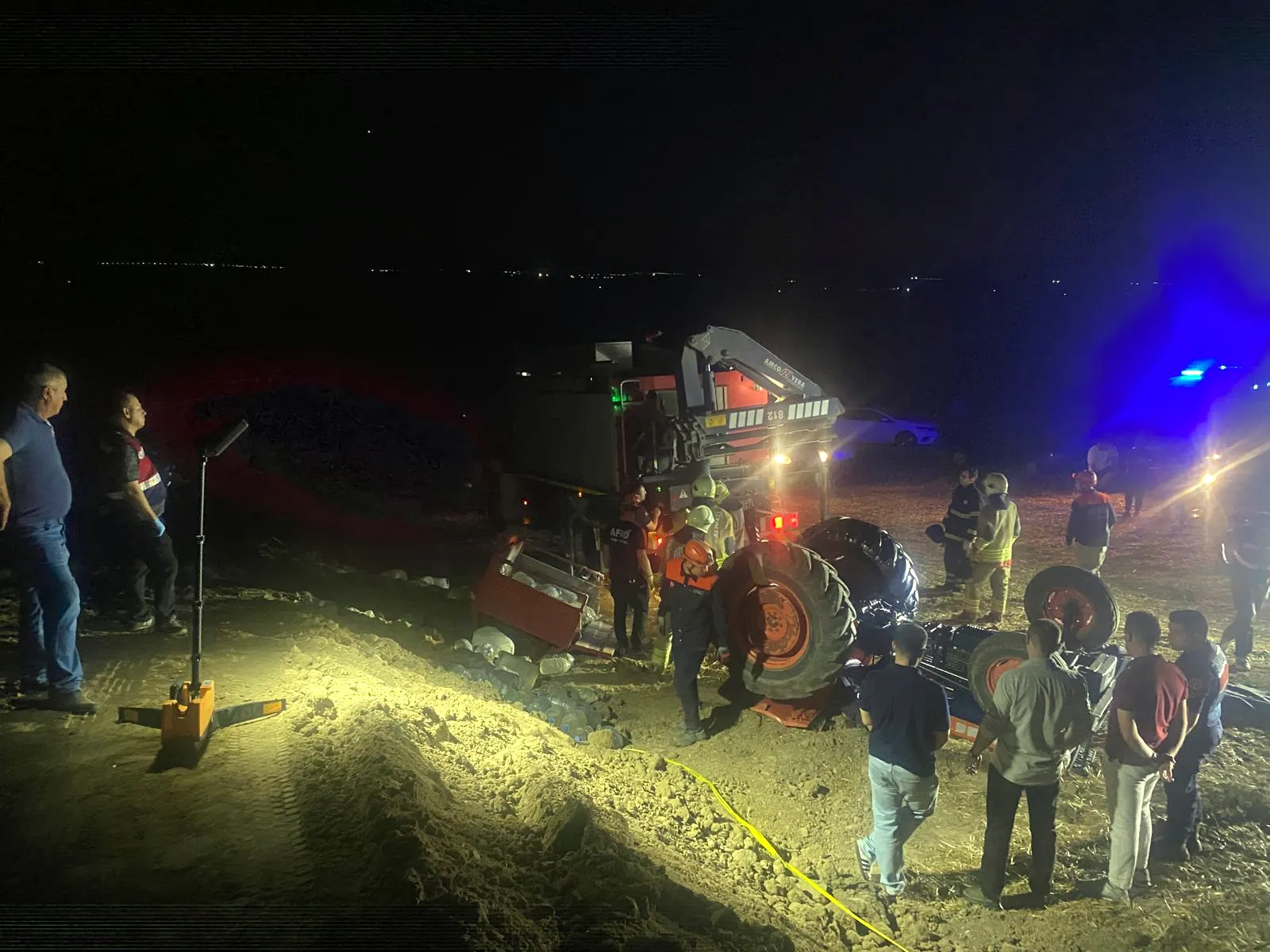 Edirne’de traktör faciası Bir çift hayatını kaybetti