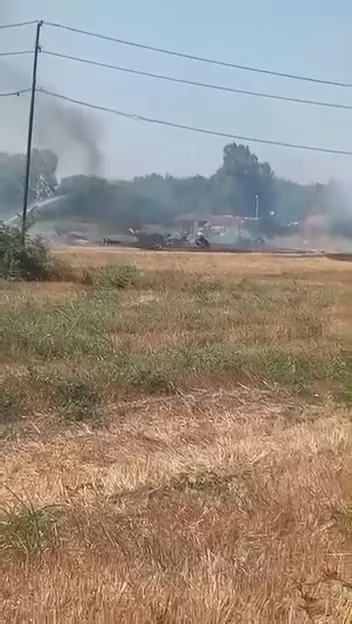 Yalova semalarında eğitim uçuşu yapan F16 düştü