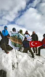 Van Gölü'nün sesini 5 bin metrede duyurdular