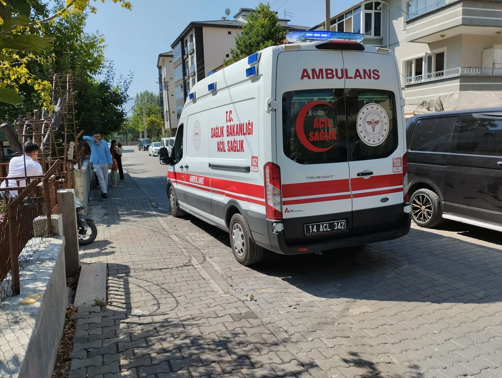 Bolu'da korkutan düşüş Genç kadın hastaneye kaldırıldı
