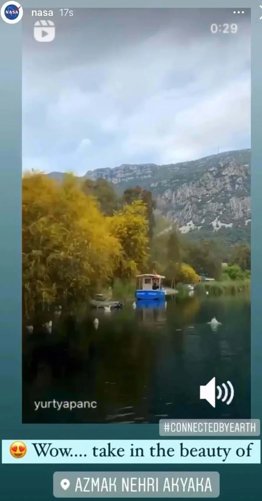 Akyaka Kadın Azmağı doğal akvaryum olarak büyülüyor