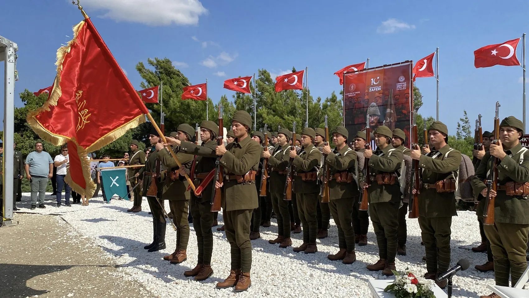 Çanakkale’de Anafartalar Zaferi’nin 111’inci yılı coşkuyla kutlandı