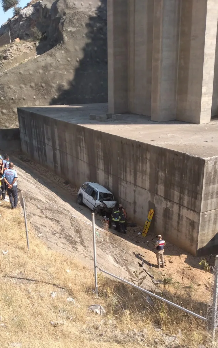 Gaziantep Nurdağı yolunda feci kaza 2 ölü
