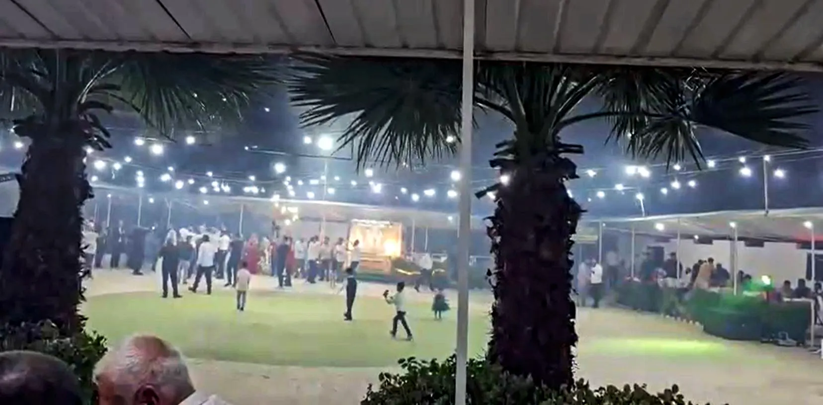 Reyhanlı'da düğün eğlencesi yangına dönüştü