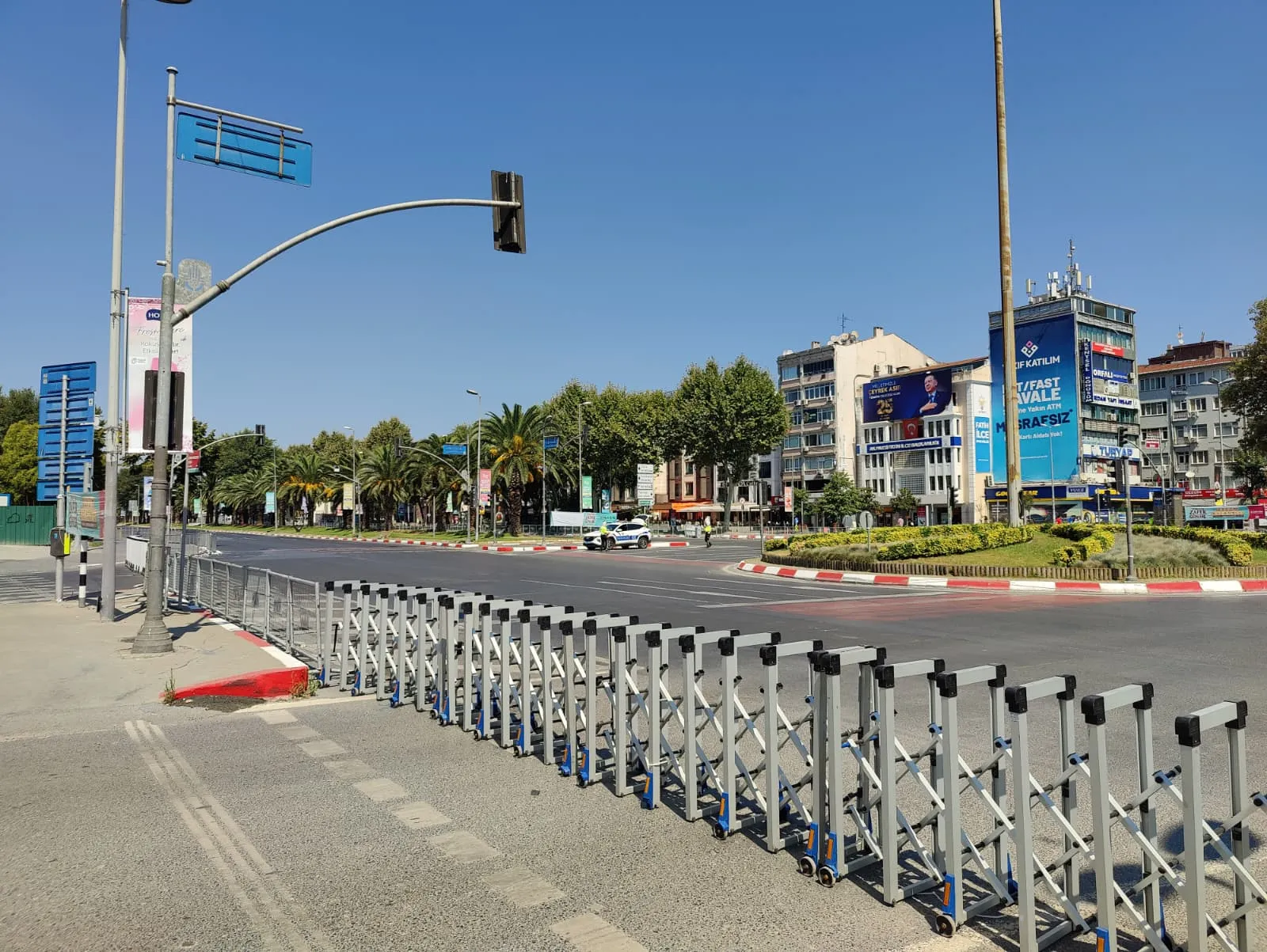 Vatan Caddesi bugün trafiğe kapalı