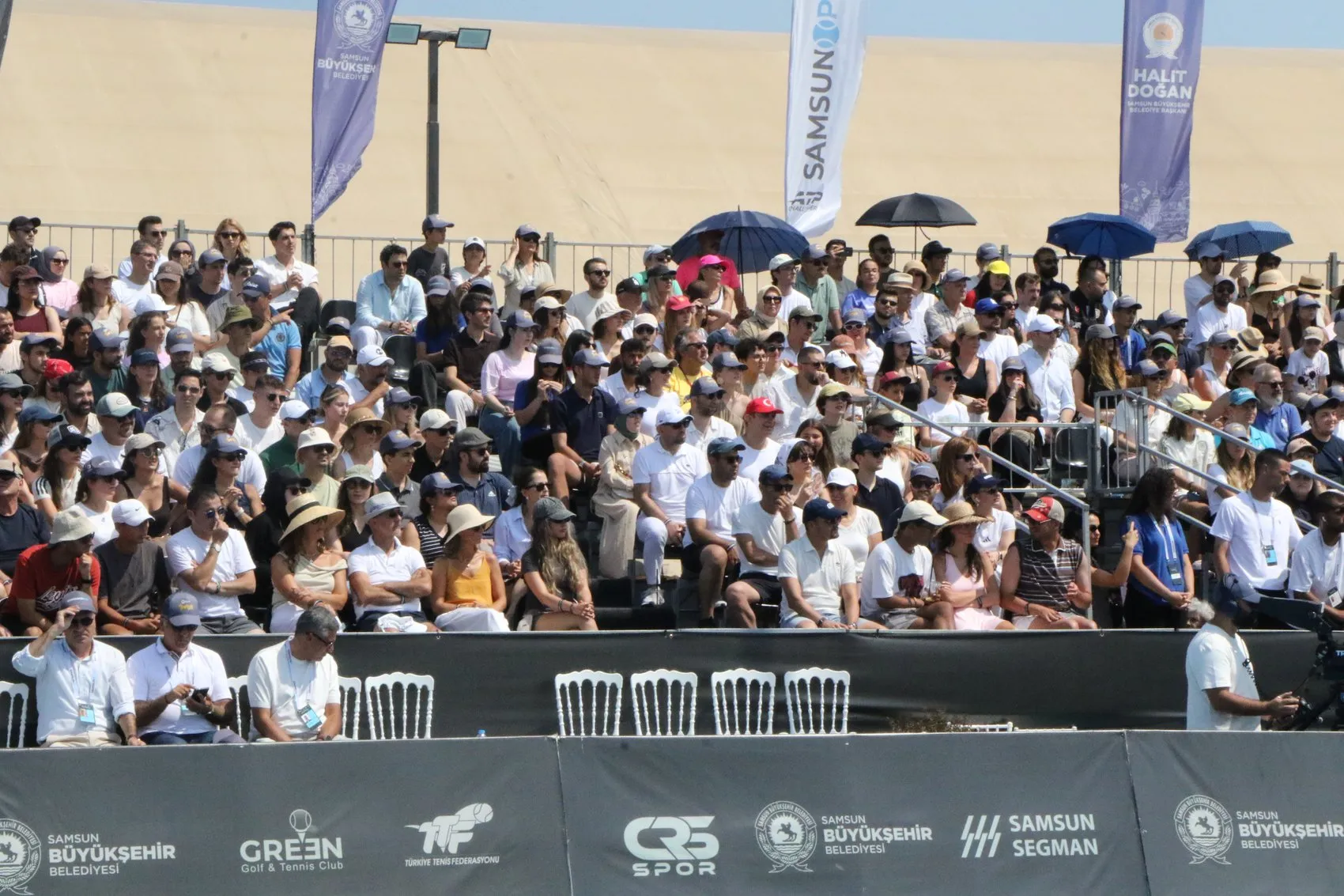 Samsun’da tenis heyecanı Gabriel Debru ile zirveye ulaştı