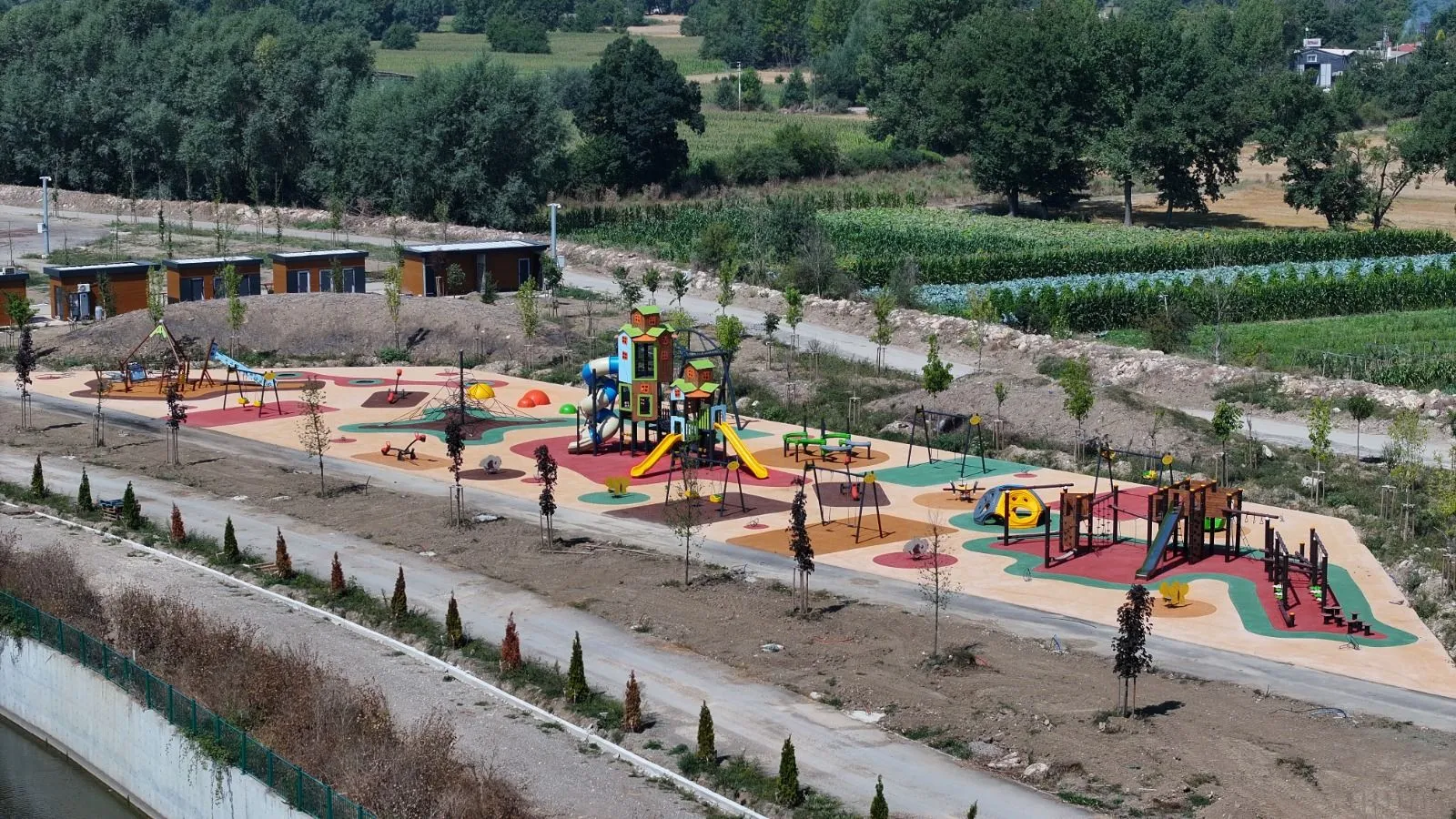 Bolu'da Cumhuriyet Parkı'nın ilk etabı yıl sonuna kadar açılacak
