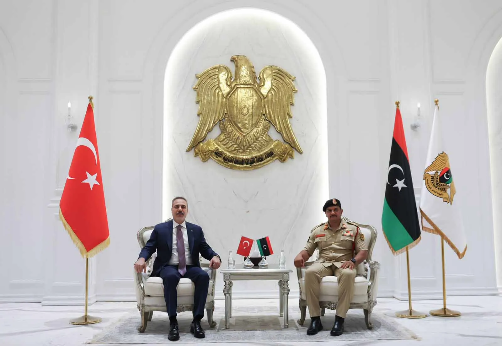 Bingazi'de Saddam Hafter'in karşıladığı Fidan'dan Libya'da kritik temas