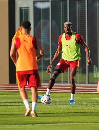 Galatasaray Erzurumspor maçı için vites yükseltti