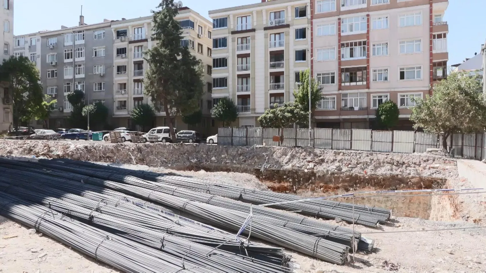 Bahçelievler'de temel kazısından tarih çıktı