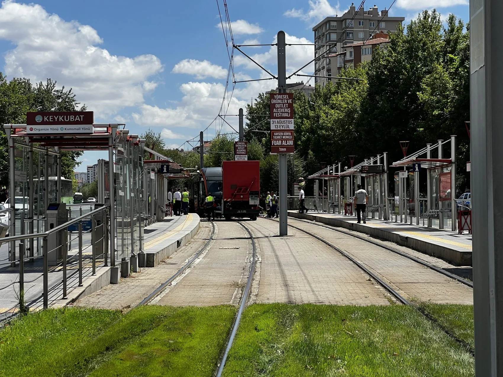 Kayseri'de tramvay kazası bir genç kızı hayattan kopardı
