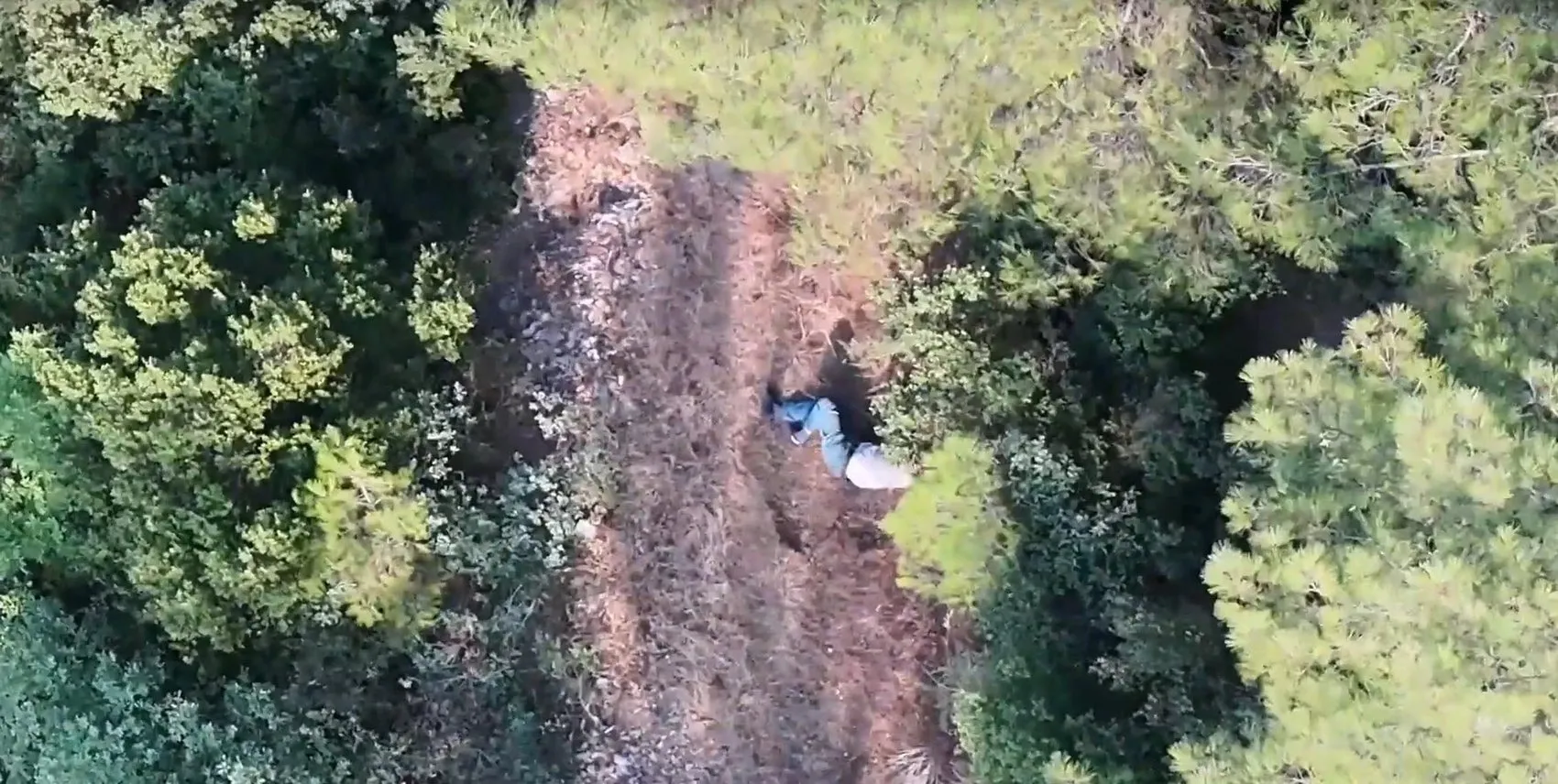 İzmir'de kaybolan yaşlı adamı dronlar ormanda buldu
