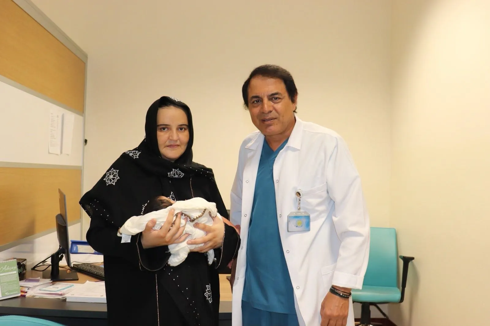 7 kez başarısız olmuşlardı 13 yıllık bebek hasreti bitti