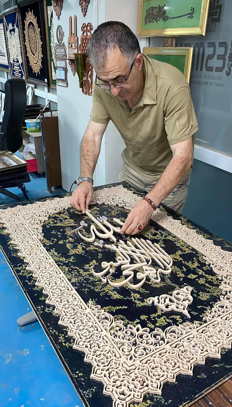 Erzurum’da ahşaba hayat veren usta geleneği yaşatıyor