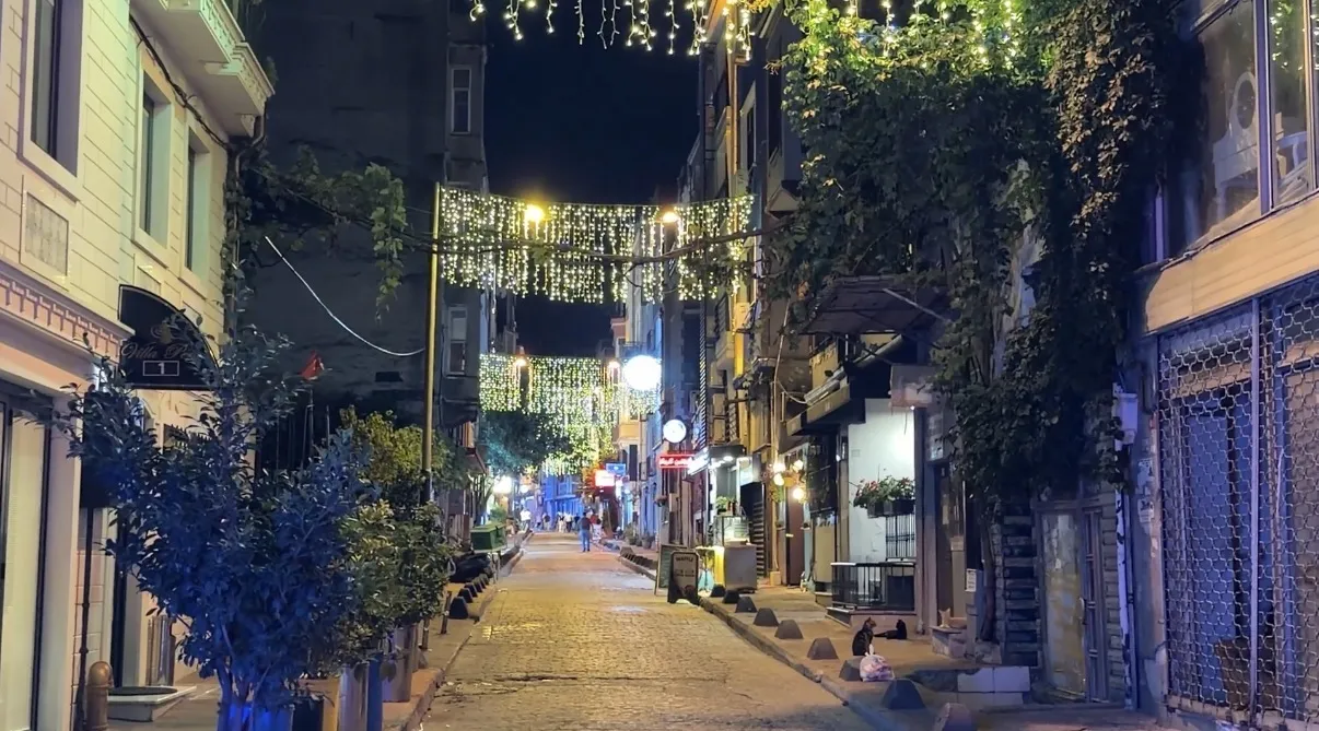 Beyoğlu’nda köpek kavgası kanlı bitti