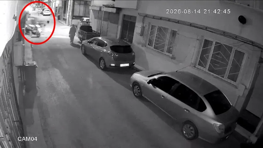 Bursa'da acil ihbara giden polis motosikleti kaza yaptı