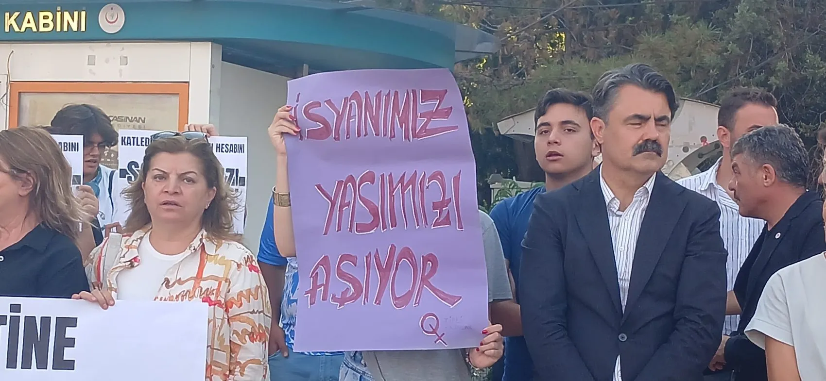 Kayseri’de kadınlar Selin Gökhan için meydanlara indi
