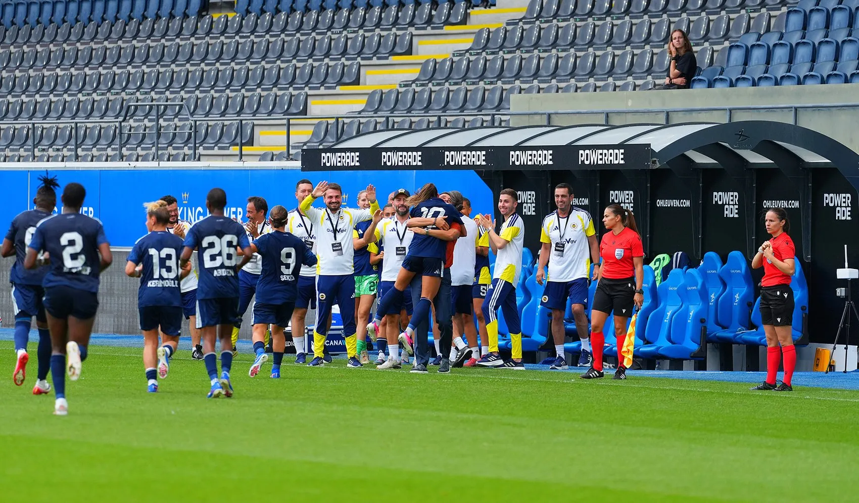 Fenerbahçe Kadın Futbol Takımı Avrupa’da tur peşinde
