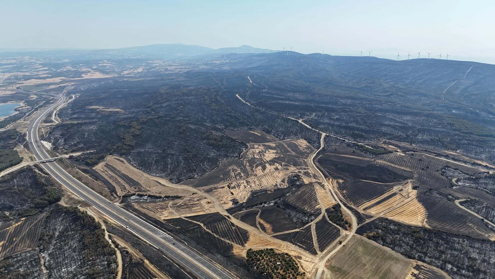 Çanakkale ormanlarında yangın bilançosu yarı yarıya azaldı