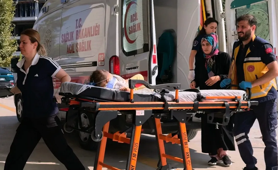 İnegöl'de ikinci kattan düşen bebekten acı haber
