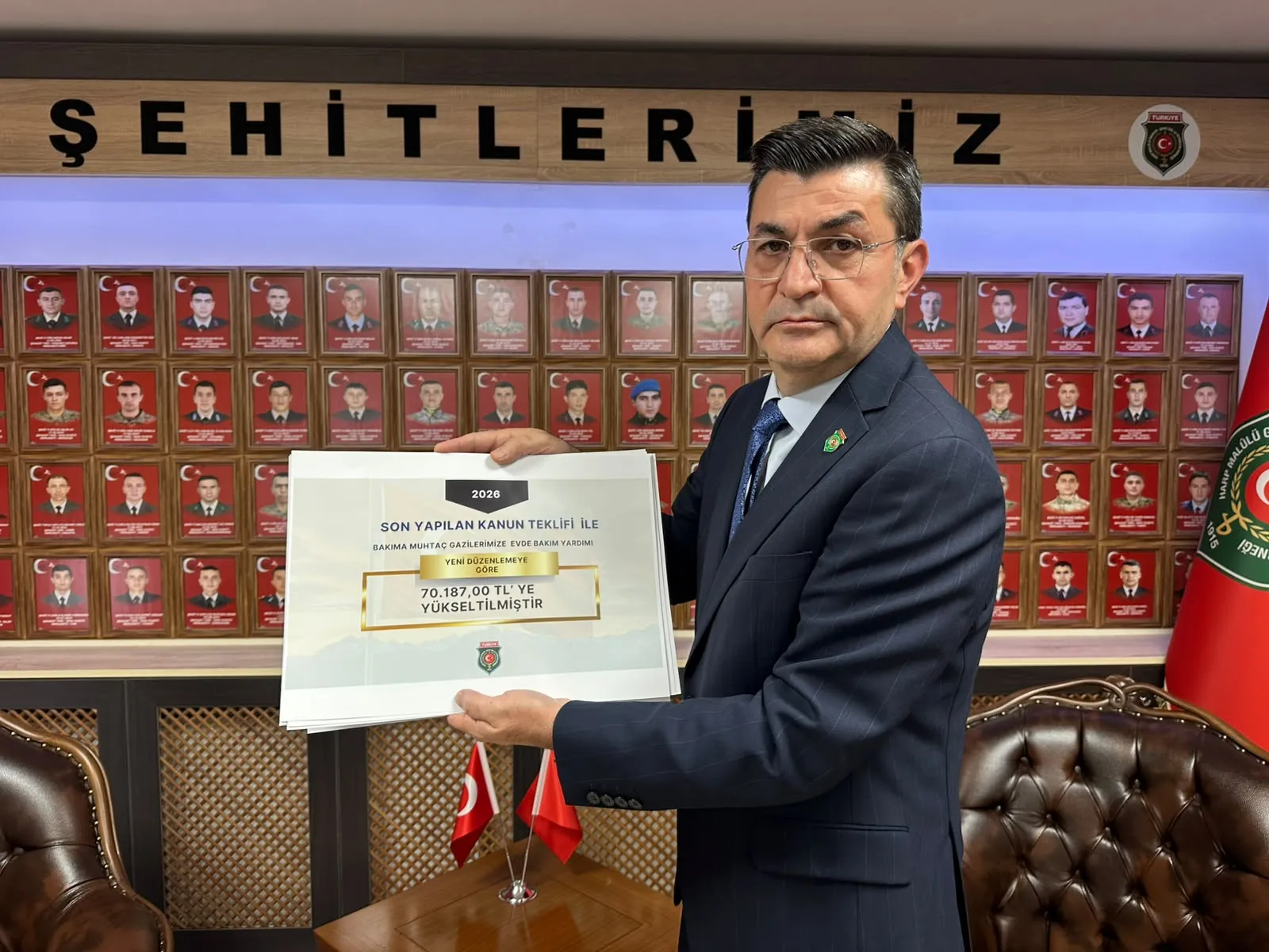 Şehit yakınları ve gazilerin maaşlarına dev zam