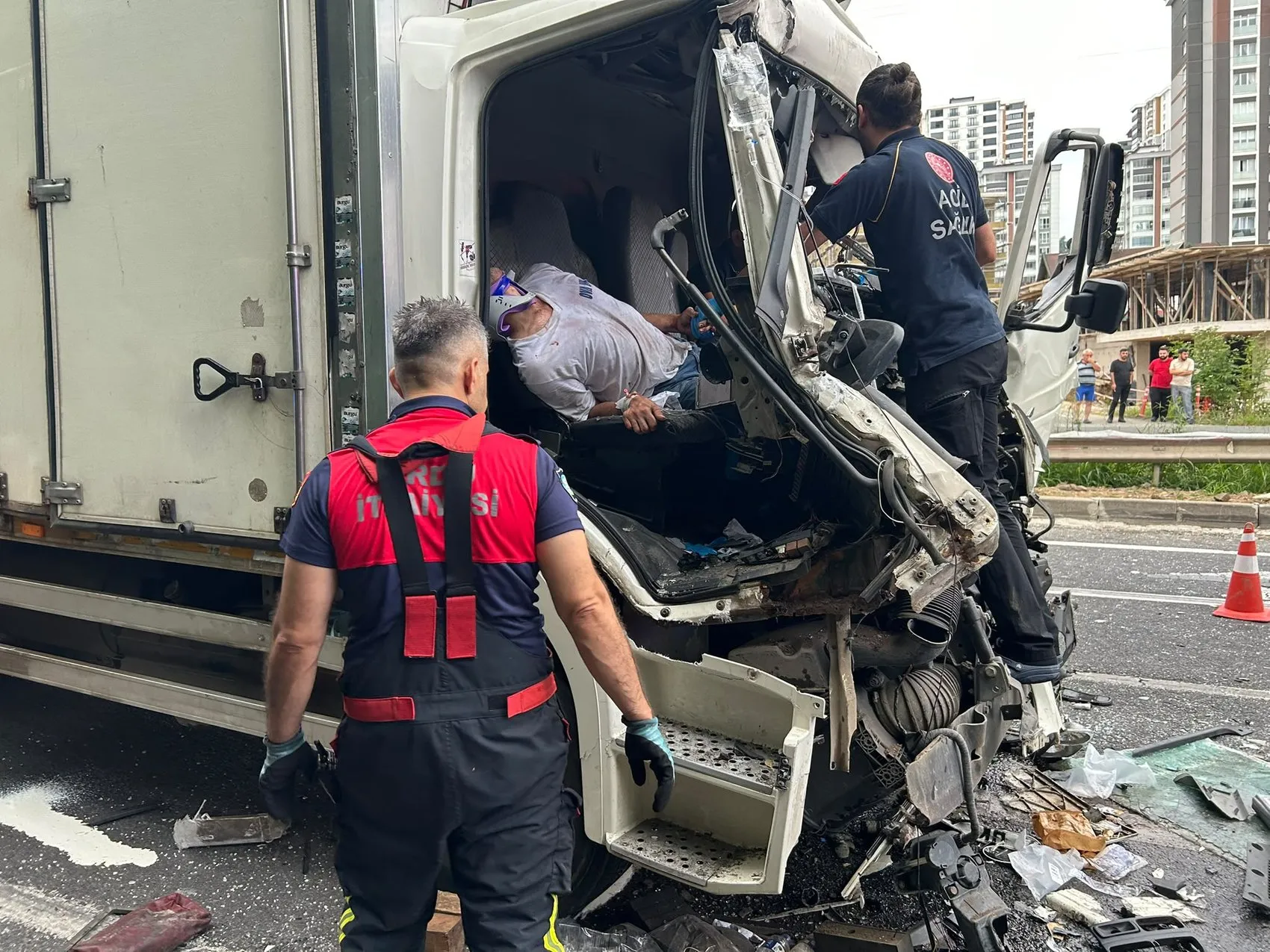 Fatsa’da zincirleme kaza 4 kişi yaralandı