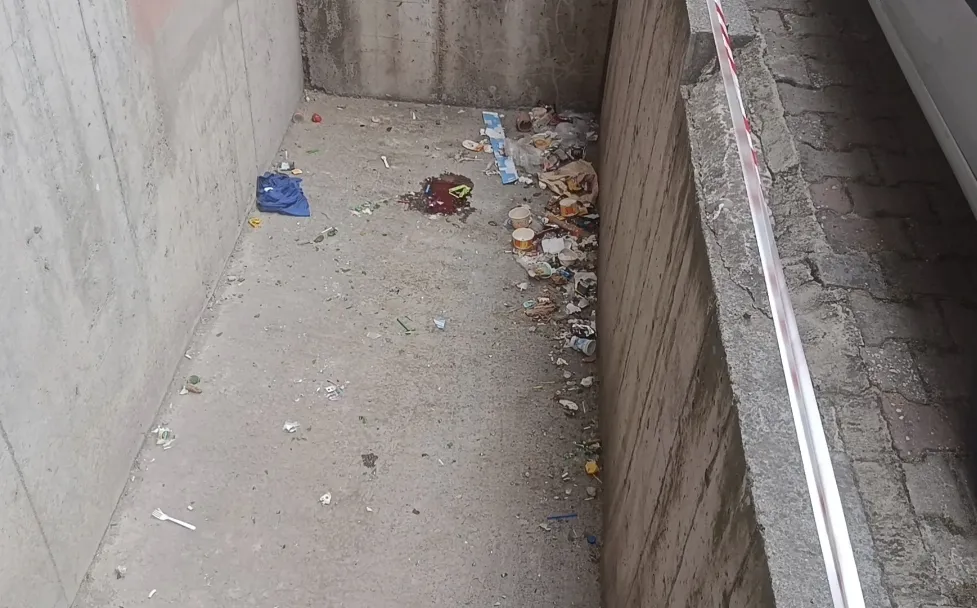 Küçükçekmece’de korkutan düşüş