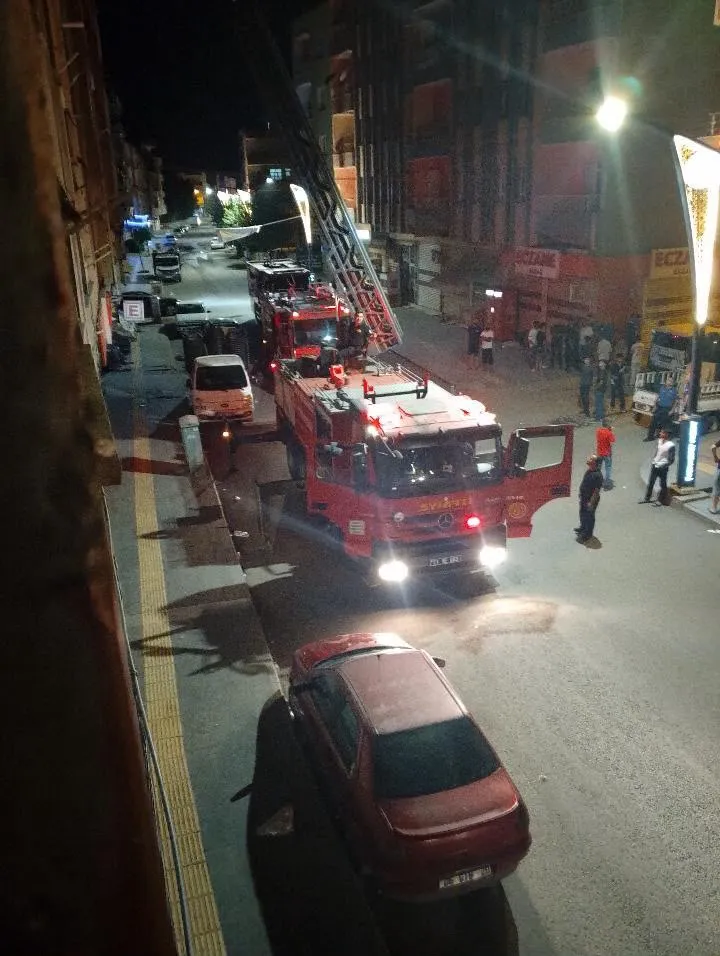 Bismil'de aynı dairede peş peşe yangın paniği