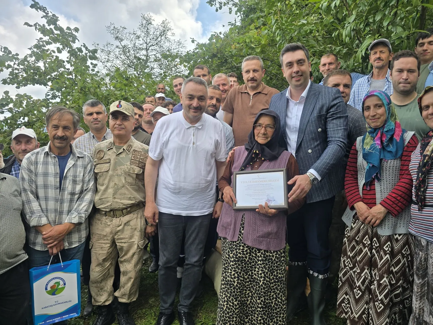 Ordu’da bir ton fındık cami için imeceyle toplandı
