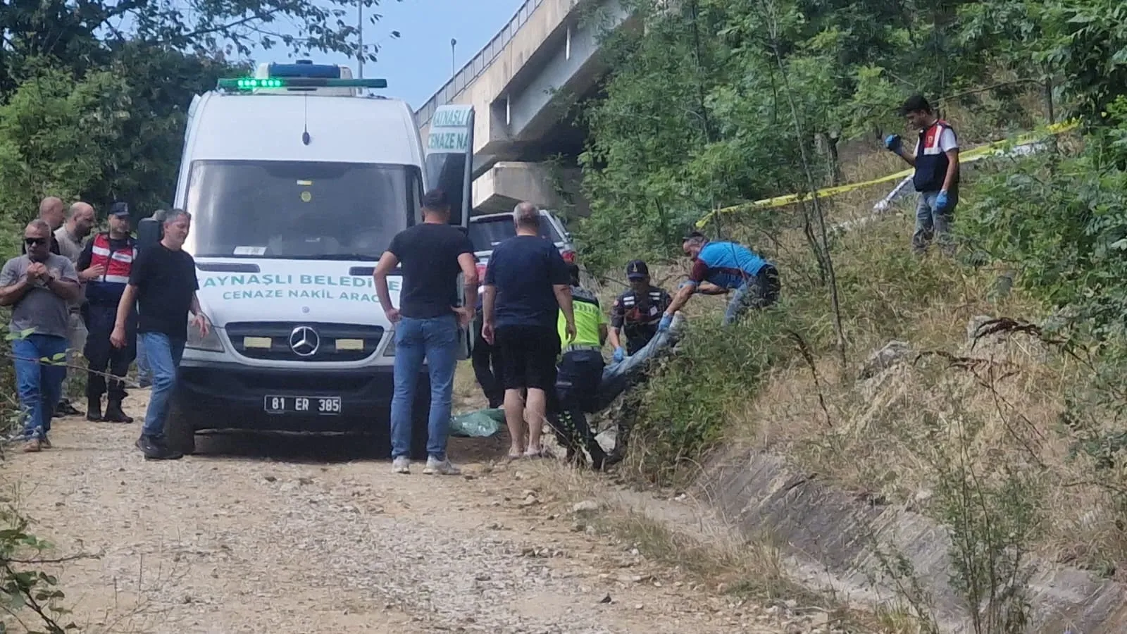 Düzce viyadükte hayatını kaybeden doktora veda