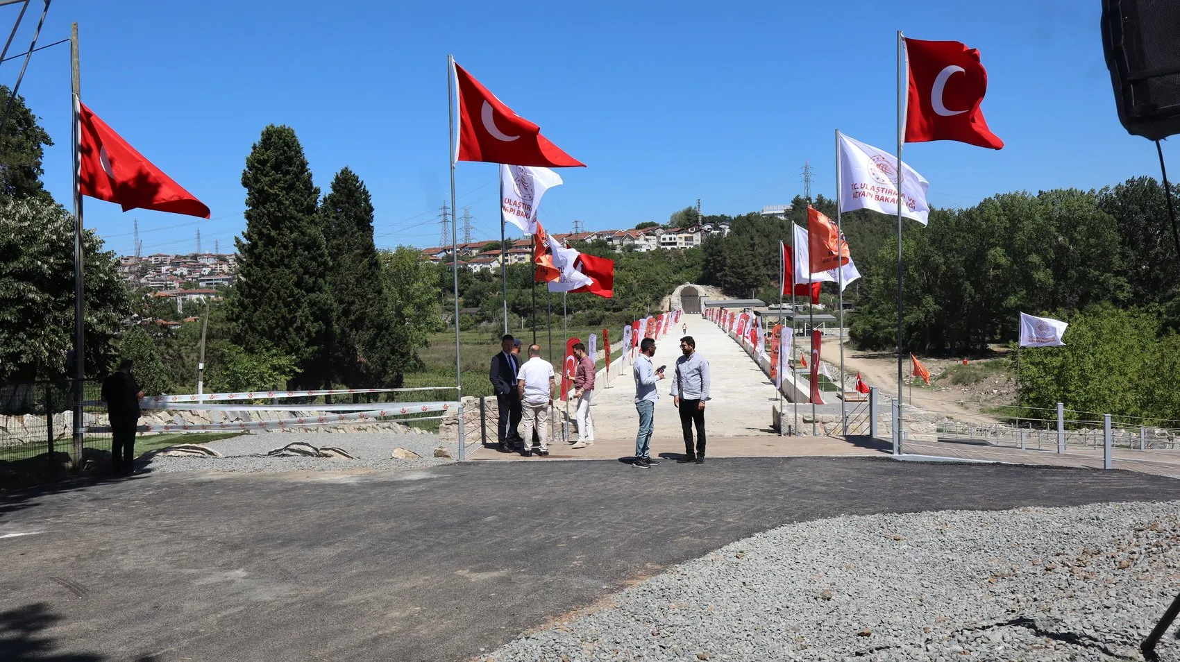 Sakarya’nın 1468 yıllık mirası Beşköprü kapılarını yeniden açtı