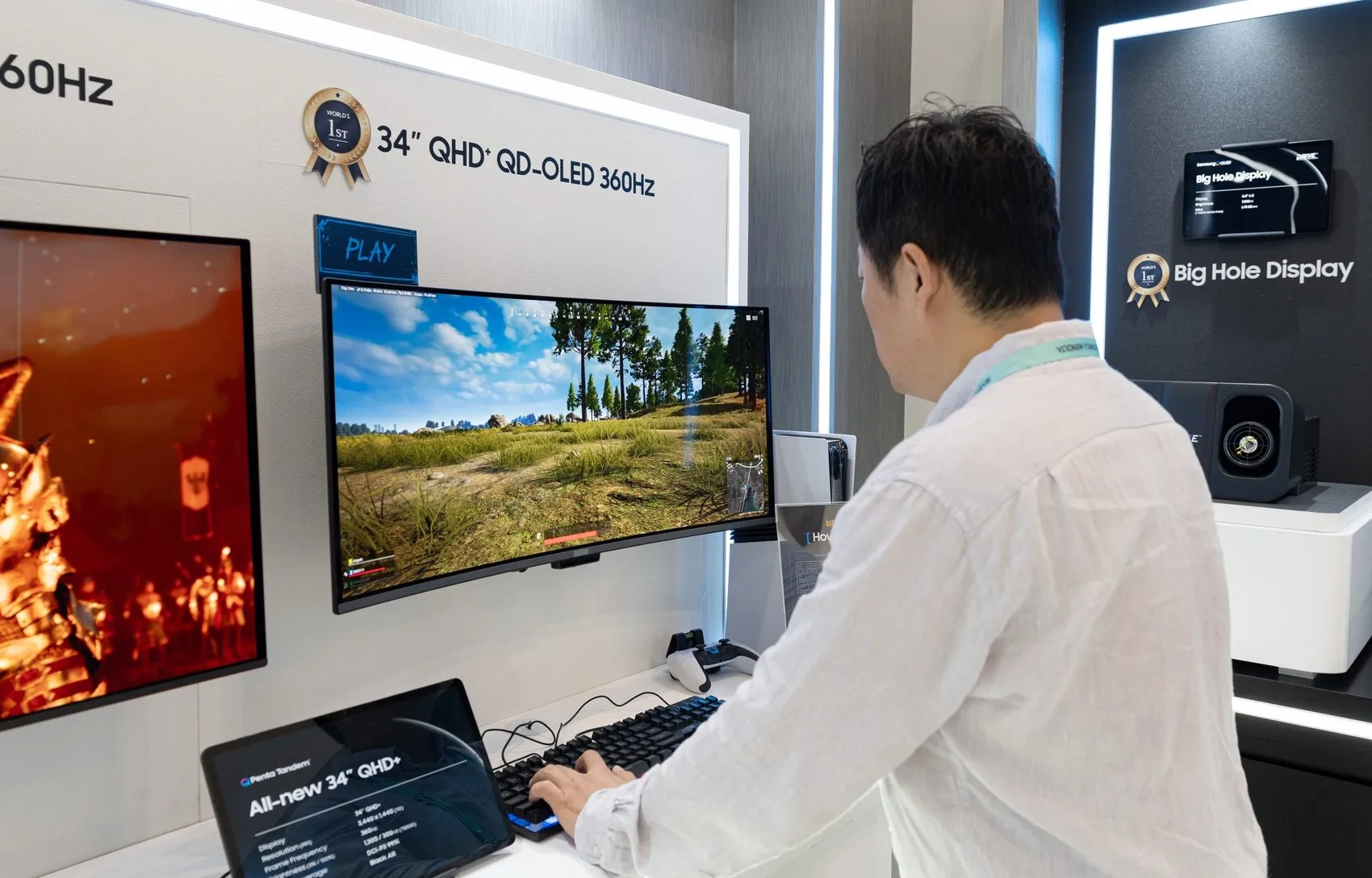 Samsung 360Hz QD-OLED ekran