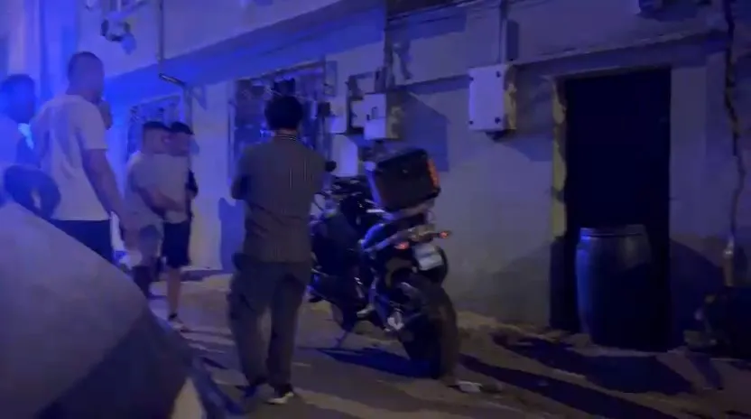 Bursa'da acil ihbara giden polis motosikleti kaza yaptı