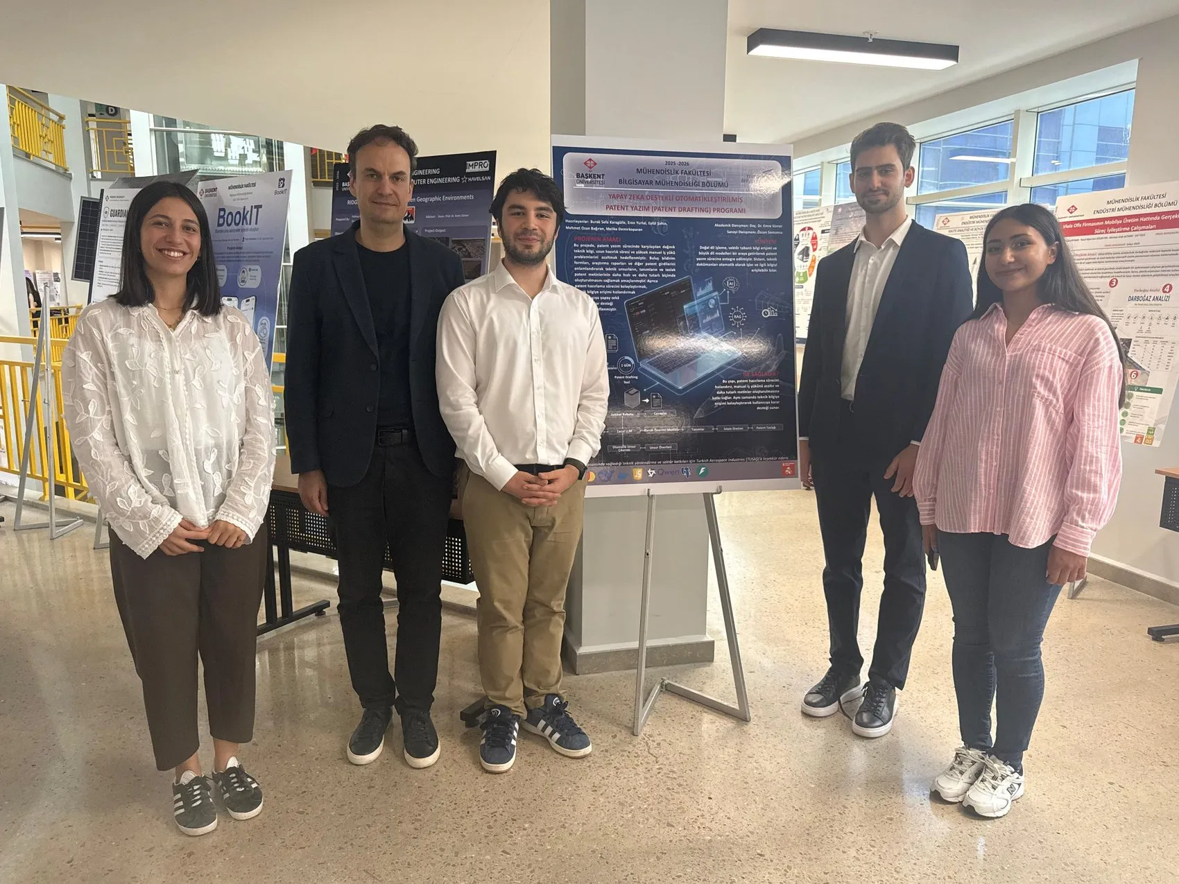 Öğrencilerden savunma sanayine yapay zekalı patent asistanı