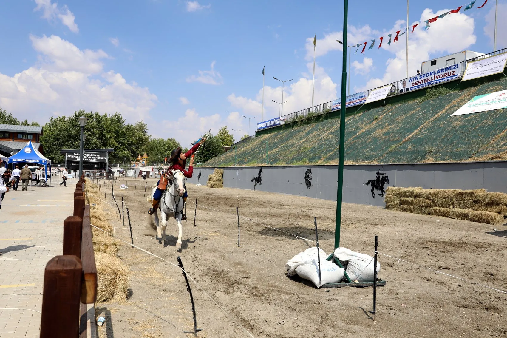 Gaziantep geleneksel spor tutkunlarını ağırladı