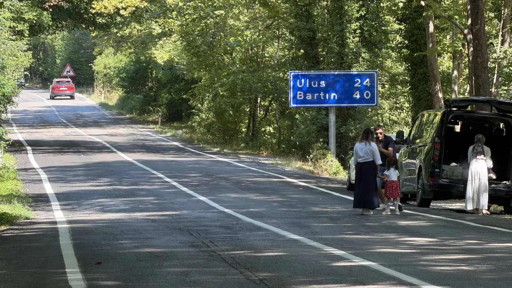 Bartın'da doğanın oluşturduğu o meşhur ağaç tünel yolu