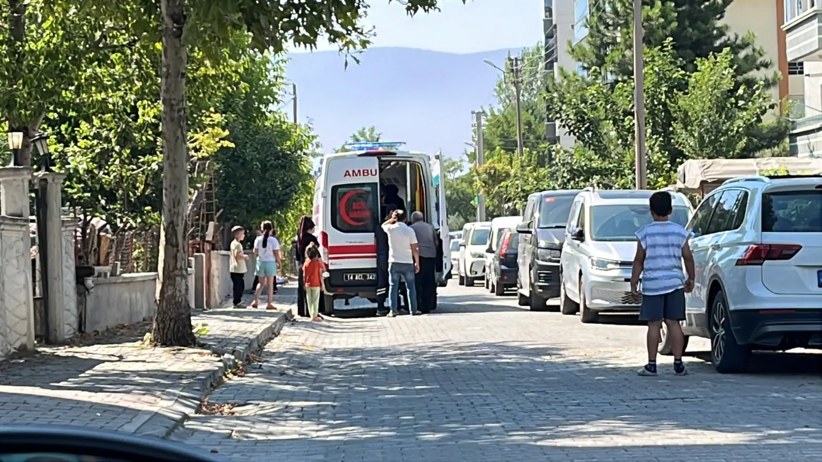Bolu'da korkutan düşüş Genç kadın hastaneye kaldırıldı