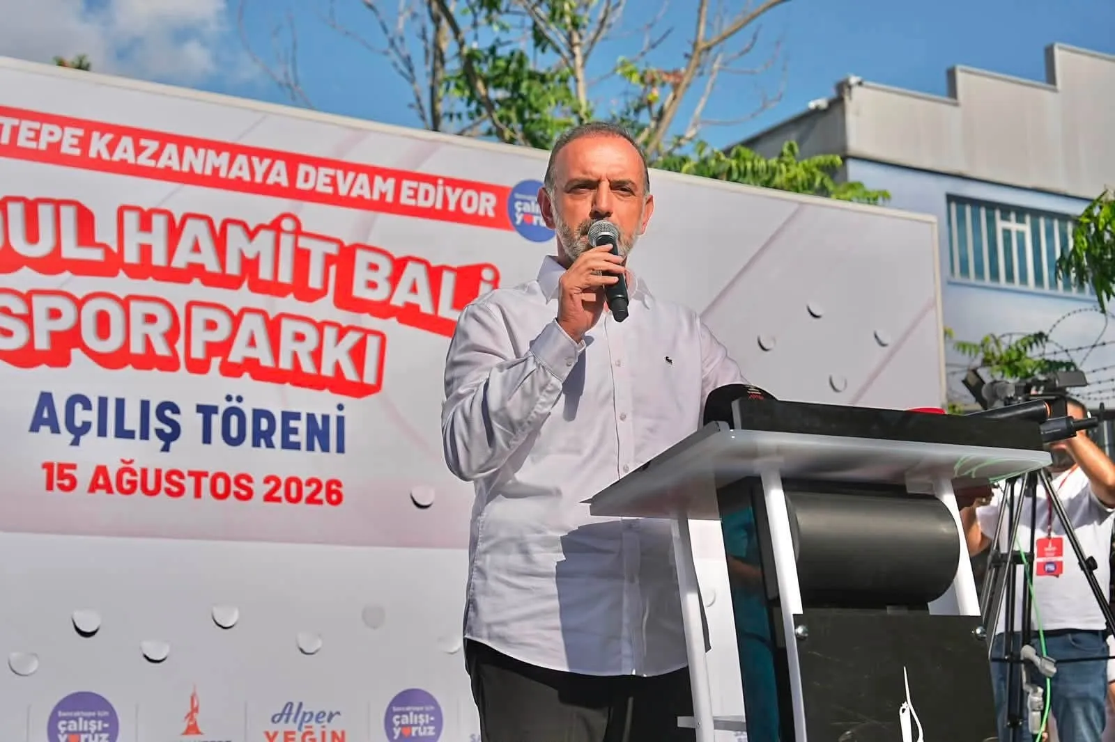 Sancaktepe'de yeni spor parkına meclis üyesinin ismi verildi