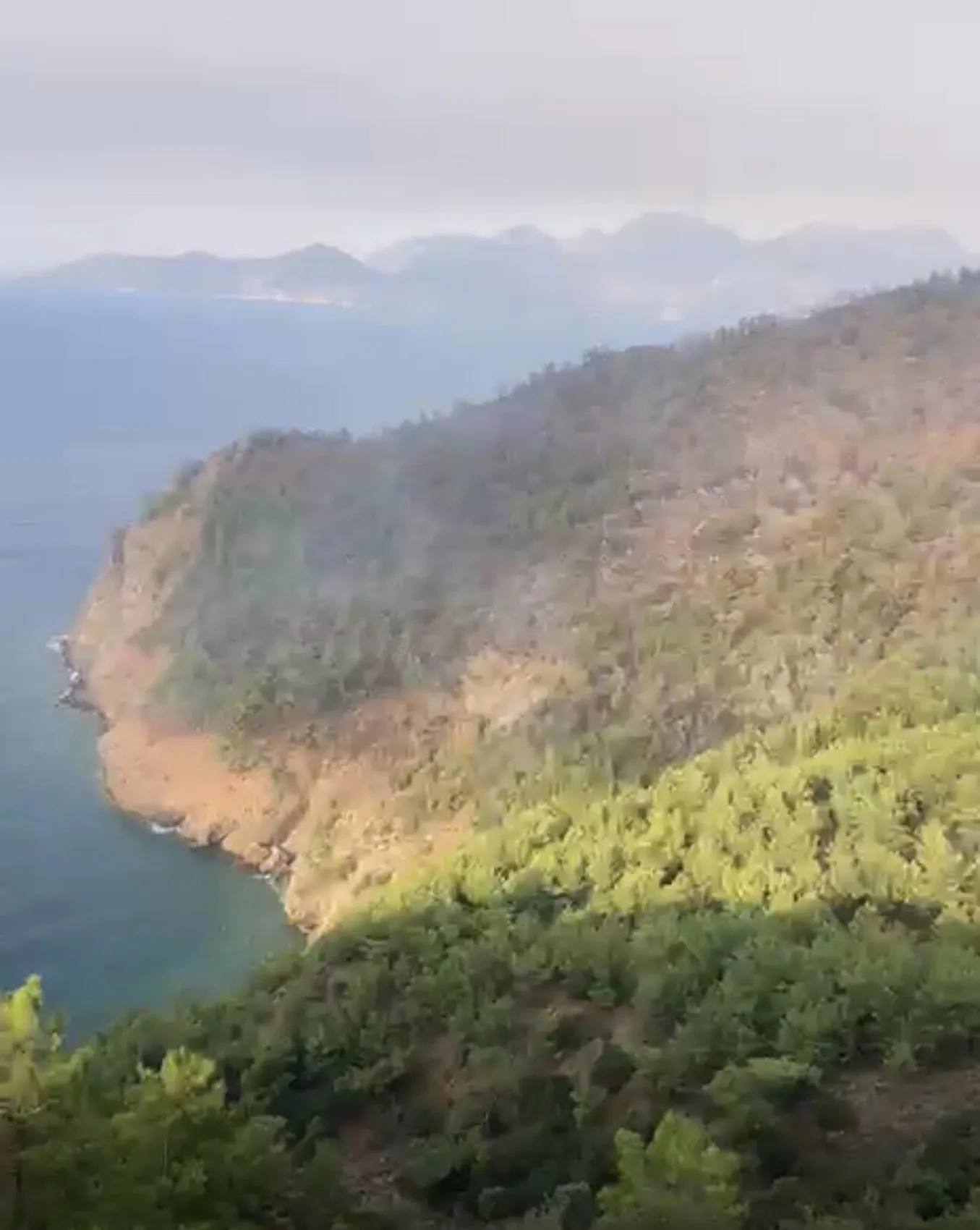 Marmaris ormanları ikinci gündür alevlere teslim