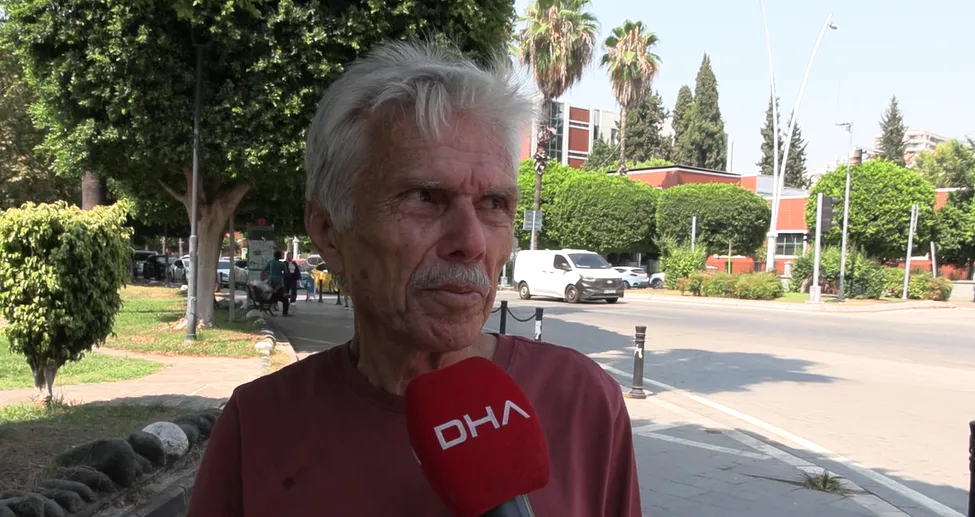 Adana’da kavurucu sıcaklar hayatı durma noktasına getirdi