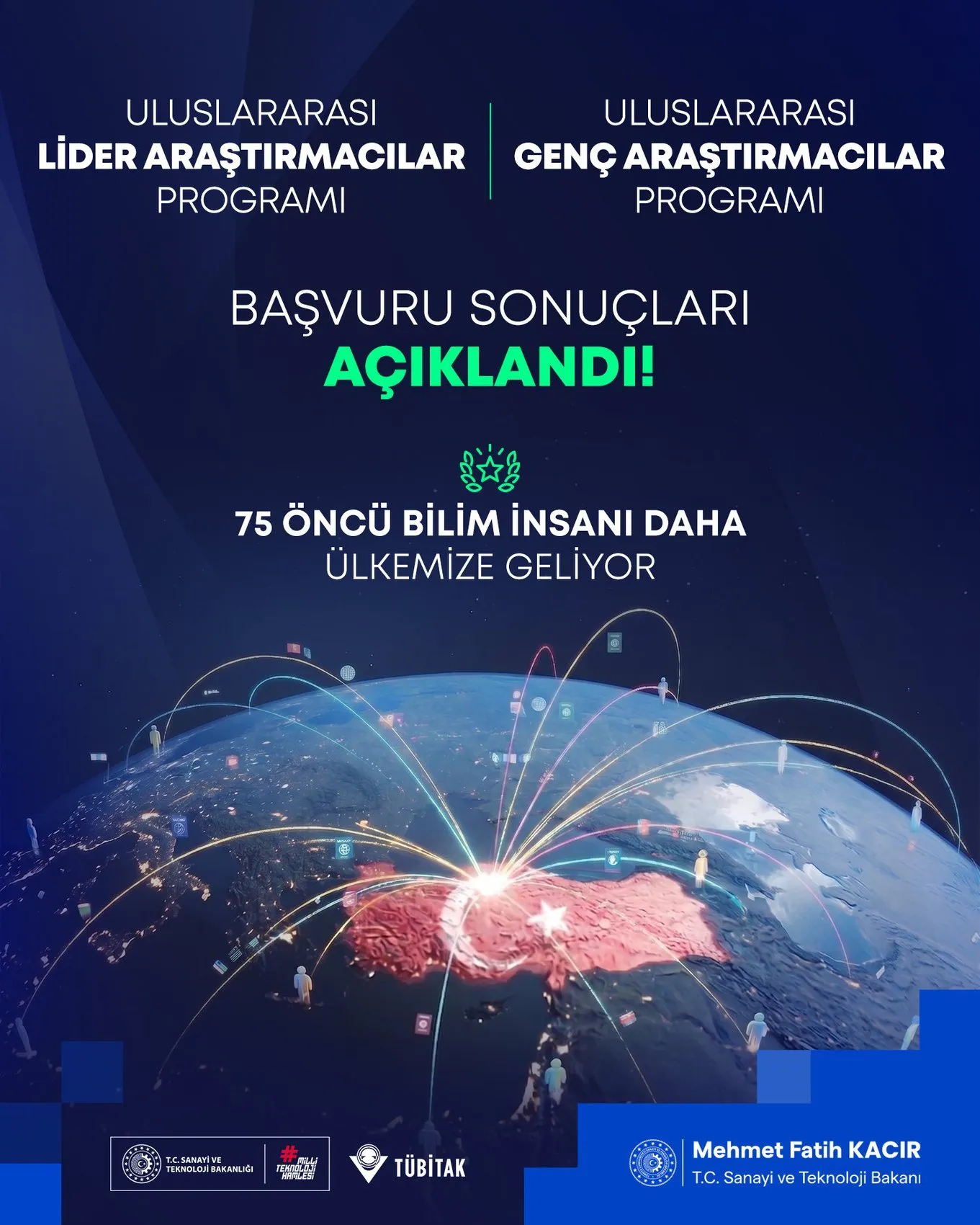 Dünyanın en iyi beyinleri Türkiye’ye dönüyor