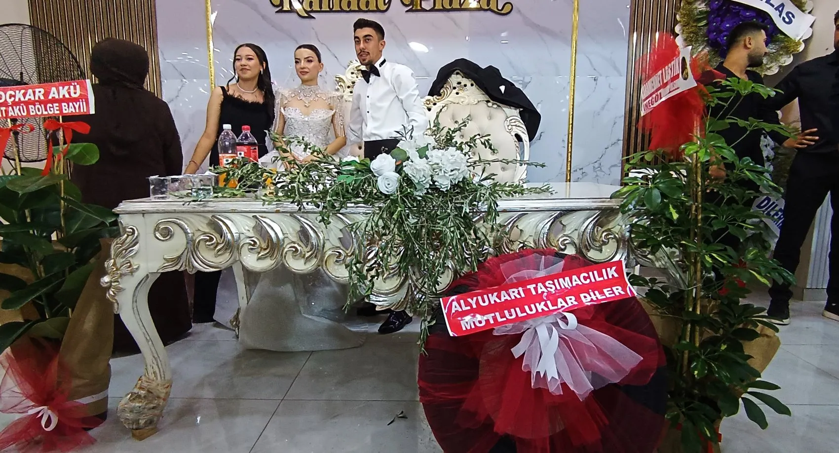 Gaziantep'teki düğünde damada şaşırtan hediye
