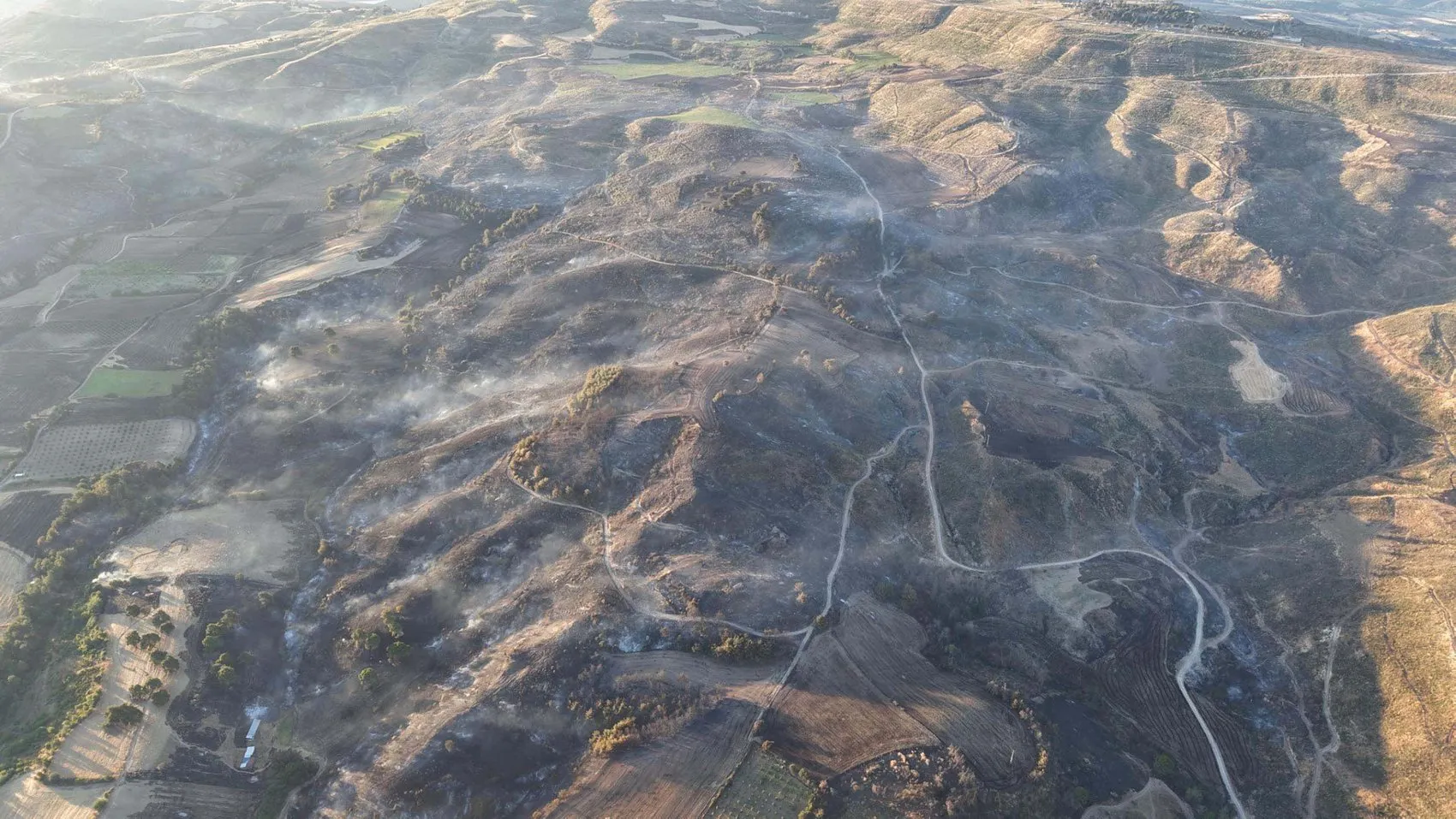 Çanakkale ormanları iki ayda kül oldu