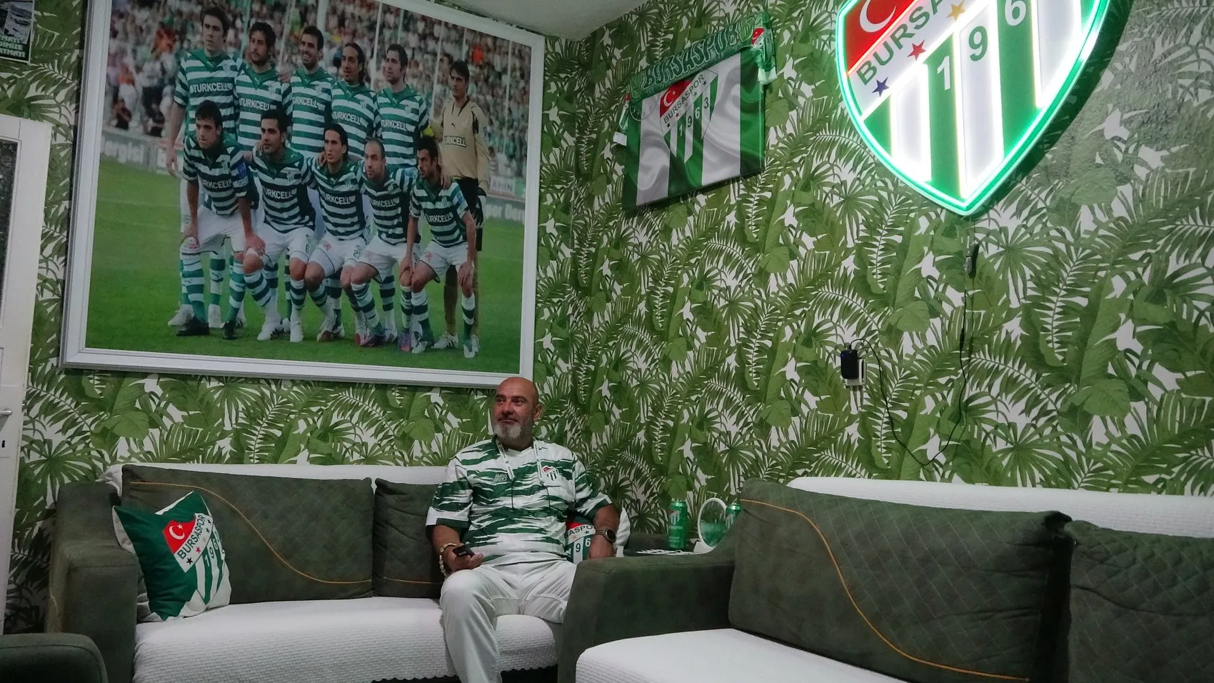 Bursaspor aşkını dişlerine kadar taşıdı