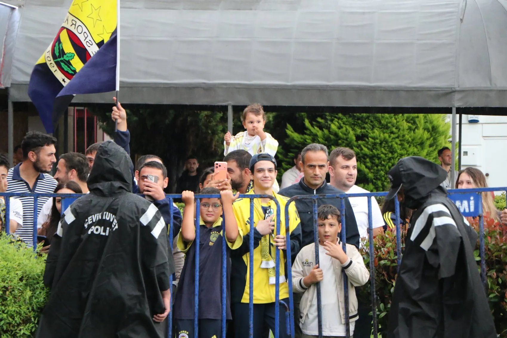 Fenerbahçe, Samsunspor deplasmanı için Samsun’a geldi